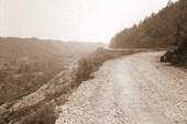 Старая дорога из Бара в Ульцин. Фотография конца 50-х.